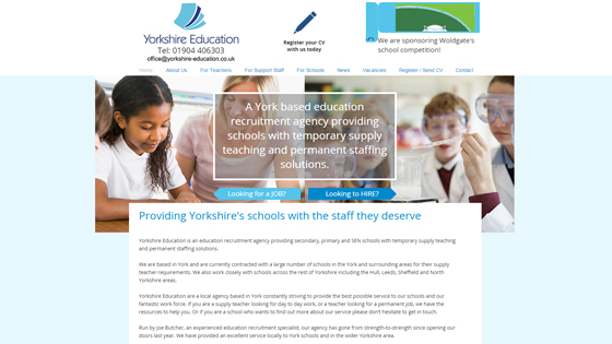 School registrar jobs yorkshire